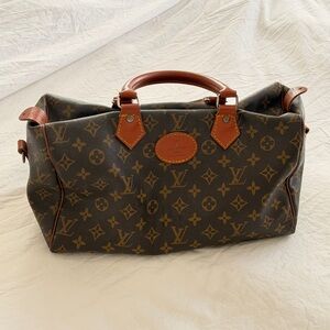 Louis Vuitton Brown Monogram Tote